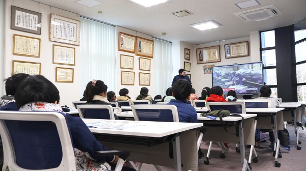 釧路少年少女発明クラブの皆さまが会社見学に来てくださいました